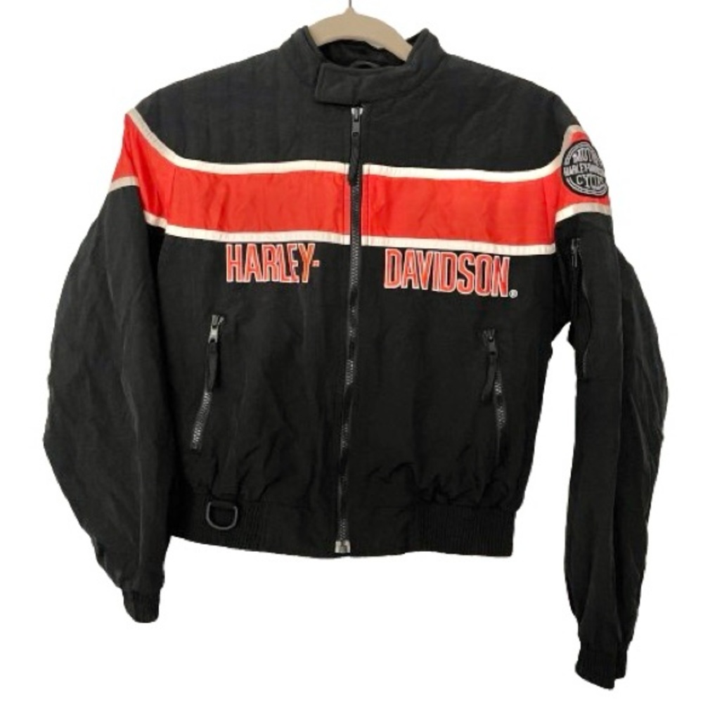 Harley Davidson youth racing Biker Motorcycle jacket